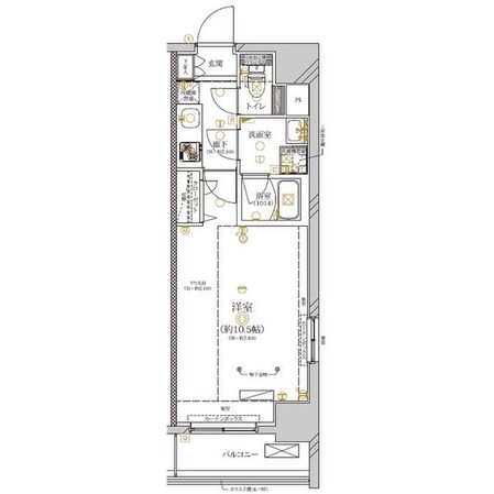 大須観音駅 徒歩3分 3階の物件間取画像